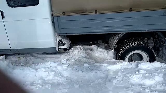 Проходимость полноприводной ГАЗели