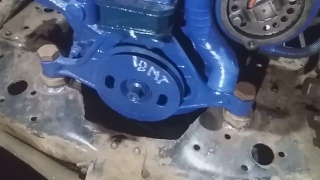 Дизель Д 240 на ГАЗ 3307 установка двигателя. Diesel D 240 for GAZ 3307 engine installation. смотреть онлайн