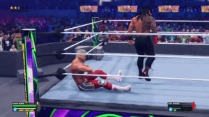 WWE 2k23 - Roman Reigns vs Cody Rodes Title match