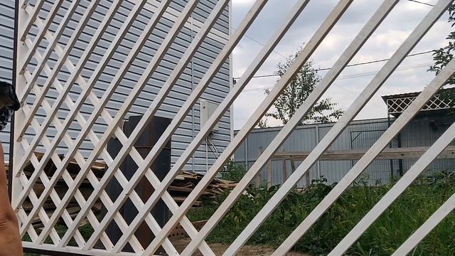 шпалера-пергола своими руками Pergola