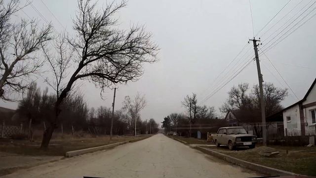 4К.Крым Белогорский район.Обзор села: Кирпичное.02.03.2023