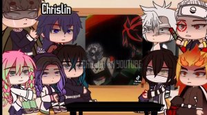 ?hashiras react to tanjiro? || KNY || 1/2? || Spoilers || Kimetsu No Yaiba