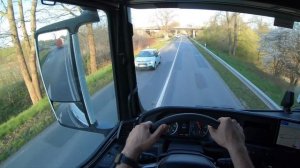 POV truck Driving new MAN tgx 470 Lohne Germany ?? ,cockpit view 4K