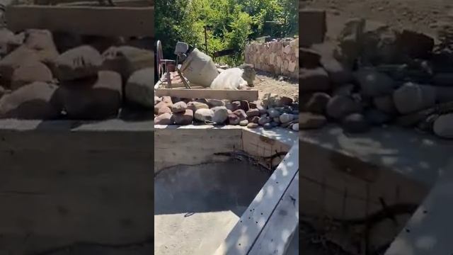 Работы по монтажу природного камня. Облицовка, мощение, ландшафтный дизайн. смотреть онлайн