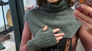 Актуальный аксессуар - манишка с воротом. Полный МК