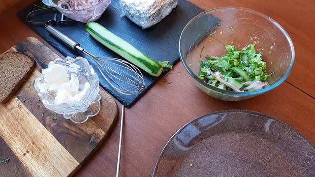 Готовим бутерброды. Бутерброды с БОРОДИНСКИМ ХЛЕБОМ. СУПЕР ВКУСНО смотреть онлайн