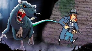 Только не это! ОГРОМНЫЕ КРЫСЫ хотят меня уничтожить в   игре про Зомби Guns Gore & Cannoli