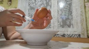 Как выдуть яйцо