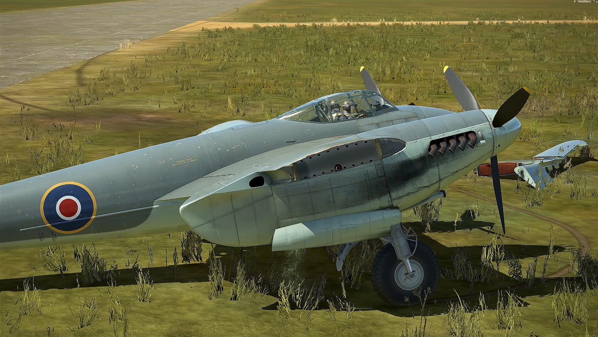Столкновения, падения, взрывы и т. д. Часть-10. Сим. IL-2 Sturmovik Great Battles. Flying Circus.