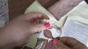 Как сшить чехол покрывало на диван и кресло. Мастер класс