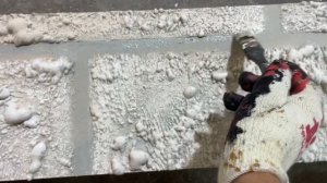 Имитация камня с помощью монтажной пены | Imitate stone with polyurethane foam