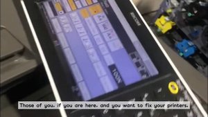 Ricoh MP C4504 with error code SC672-12