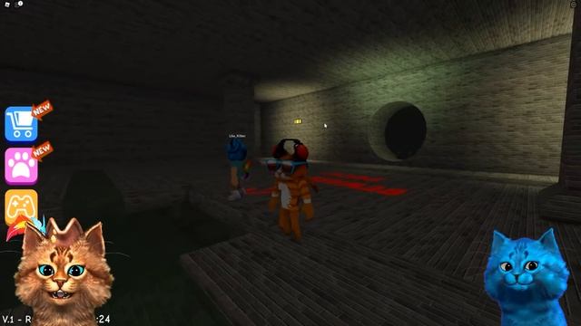 УЧИТЕЛЬ АНИМАТРОНИК В РОБЛОКС Страшная История Escape Miss Ani Tron's Весёлый Кот и КОТЁНОК ЛАЙК смотреть онлайн