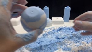 ASMR how to make baking soda, tutorial