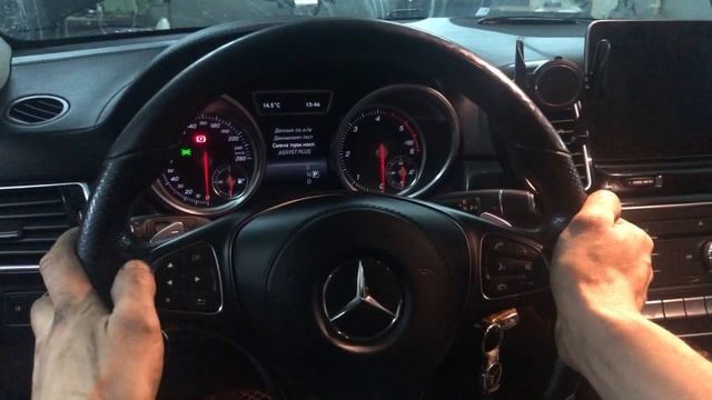 Как сбросить ТО на  Mercedes Benz после замены масла Е С АB Gl GlE Ml cls sls
