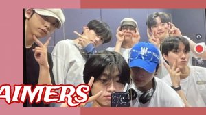 учим участников Южнокорейской группы AIMERS