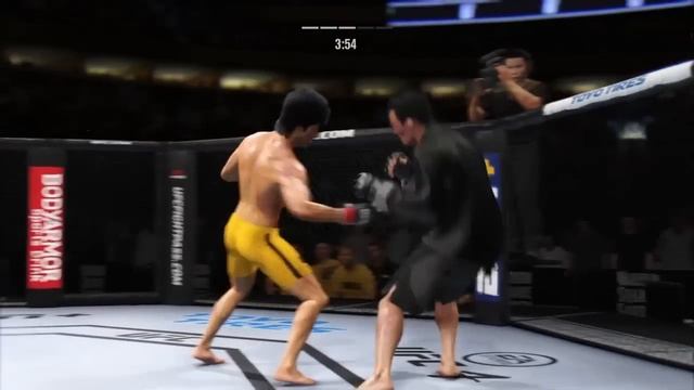 Bruce Lee vs. Wing Chun Sensei (EA sports UFC 4) смотреть онлайн