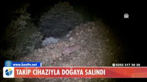 TAKİP CİHAZIYLA DOĞAYA SALINDI