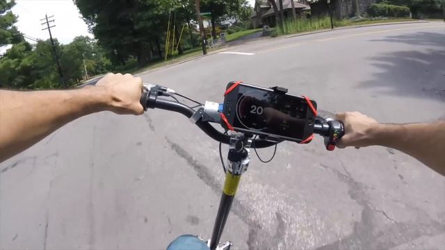 Uberscoot 1000w Electric Scooter Unboxing & Installation Full Test Ride смотреть онлайн