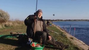 Серия 142. Фидер. Ловля плотвы. Рыбалка с Нормундом Грабовскисом - 2018.