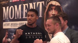Anthony Joshua Vs Denis Bakhtov Head to Head 'Moment of Truth'