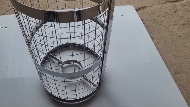 Обзор сетка для камней Феррум на дымоход 100-130 мм смотреть онлайн