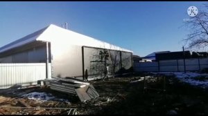 Ферма 16 метров. 2 серия. установка ригелей