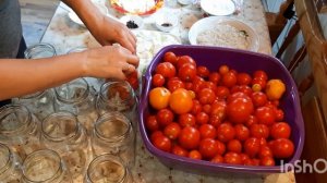 Томаты маринованные в желе на зиму.