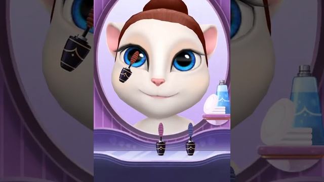 [My Talking Angela] Как спасибо накрасить Анжелу