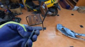 Восстановление после ? нижней решетки и установка сетки MAZDA CX