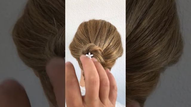 Dubble bun wedding hairstyle ??#shorts #hairstyle #vivyanhermuz #updohairstyles #hairstyles #new