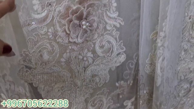 БЕЛОСНЕЖНЫЙ ТЮЛЬ 3 Д BERA ( ТУРЦИЯ)!ОБЗОР ПАЛЕТОК ТЮЛЯ 3 Д РАЗНЫХ ЦВЕТОВ!