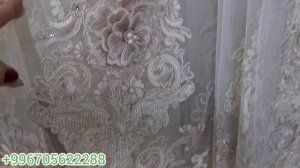 БЕЛОСНЕЖНЫЙ ТЮЛЬ 3 Д BERA ( ТУРЦИЯ)!ОБЗОР ПАЛЕТОК ТЮЛЯ 3 Д РАЗНЫХ ЦВЕТОВ!