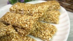 Козинаки из перловки: сладость которая  Вас удивят 100%! Мало кто знает этот рецепт, а зря!