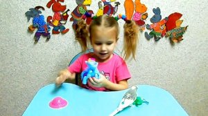 Распаковка My Little Pony Радуга Дэш - небесно- голубая  пони-пегас с подсветкой.