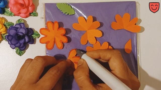 Origami EASY Paper Flowers DIY Paper Craft Ideas Tutorial смотреть онлайн