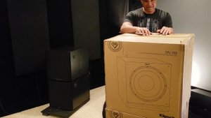 Klipsch SPL-150 15" Home Theater Subwoofer : UNBOXING