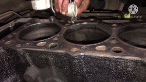 Просадка гильз. Как проверить (Isuzu forward 6HH1)