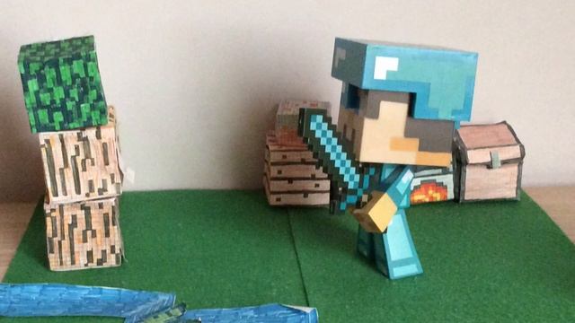 ( Бумажный Майнкрафт) " Новый друг " смотреть онлайн