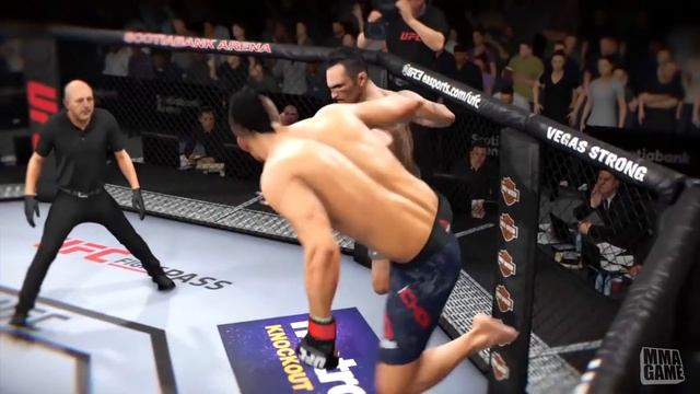 EA SPORTS UFC 3 - TOP 50 UFC 3 KNOCKOUTS - Community KO Video ep. 15 смотреть онлайн