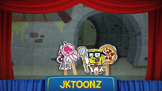 Ninja Turtles and SpongeBob Mashup Parody - JKTOONZ Pop Stick Theater смотреть онлайн