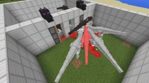 Индоминус Рекс против Карнотавра| Майнкрафт сражения Динозавров| MinecraftPE 1.1.5