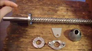 Изготовление нового прямоточного глушителя для мопеда