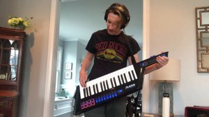 The Final Countdown (Alesis Vortex Wireless 2 - Keytar Cover)