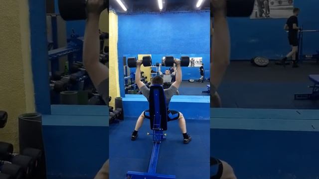 жим гантелей сидя 35 на 8 смотреть онлайн