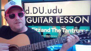 How To Play Out Of My League - Fitz and the Tantrums Guitar Tutorial (Beginner Lesson!)