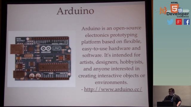 HTML5DevConf: Peter Christensen, "Robots, Circuits, and Drones, Oh My! Javascript for Makers"