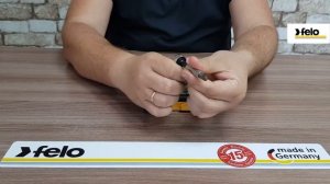 Набор бит SL/PZ/PH и головок с мини трещоткой в кейсе, 18 шт Felo 05771806