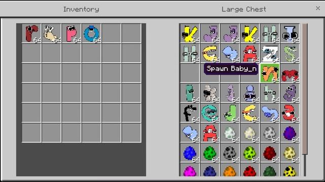 All Versions Alphabet Lore ADDON in Minecraft PE смотреть онлайн