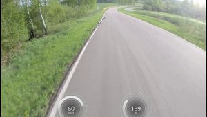 Лыжероллерная трасса на планерной (80 км/час)